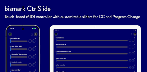 bismark CtrlSlide – MIDI CC screenshot