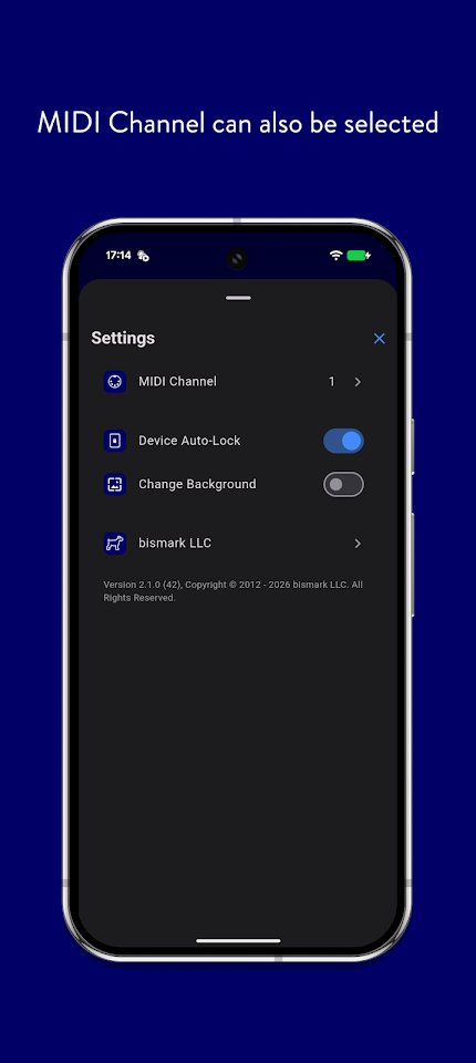 bismark DamperPedal – CC#64 screenshot