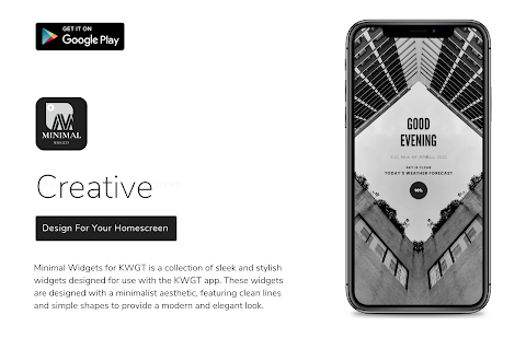 Minimal Widgets For KWGT screenshot