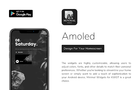 Minimal Widgets For KWGT screenshot