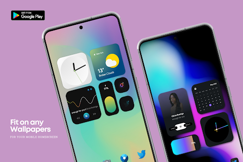 MIUI Widgets for KWGT screenshot