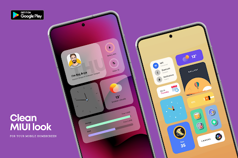 MIUI Widgets for KWGT screenshot