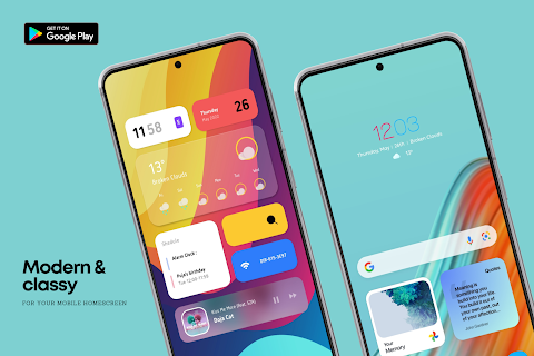 MIUI Widgets for KWGT screenshot