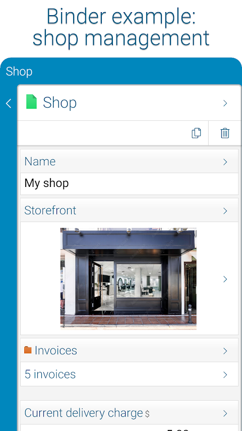 Binders | License screenshot