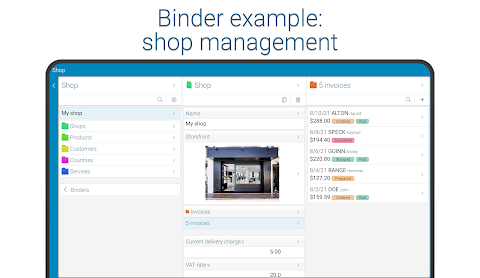 Binders | License screenshot