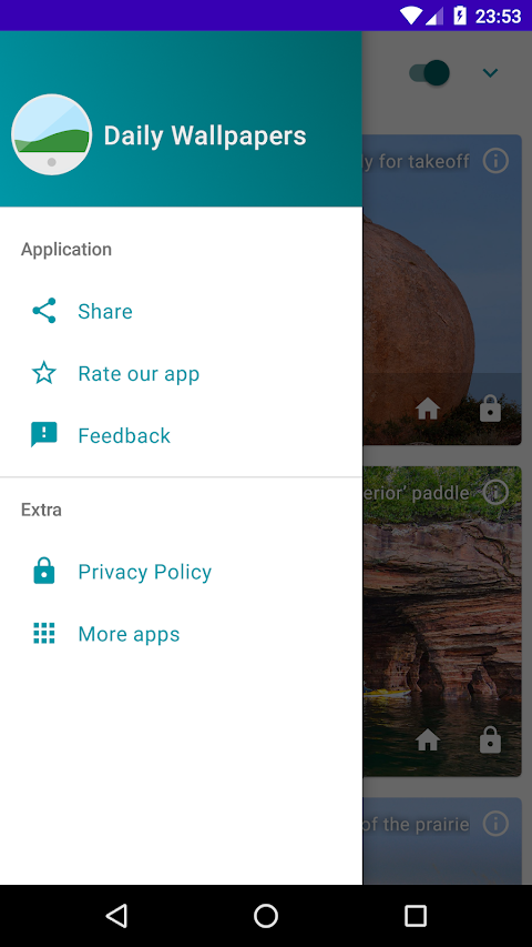 Daily Wallpapers Pro screenshot