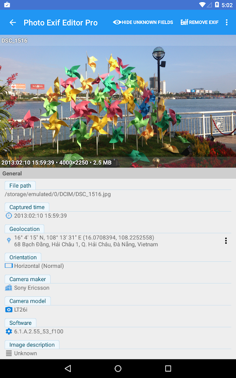 Photo Exif Editor Pro – Metada screenshot
