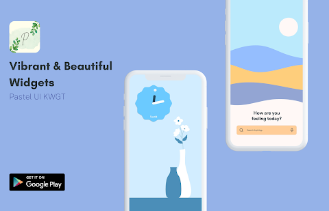 Pastel UI KWGT screenshot