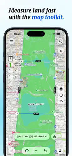 Planimeter: Area & Distance screenshot