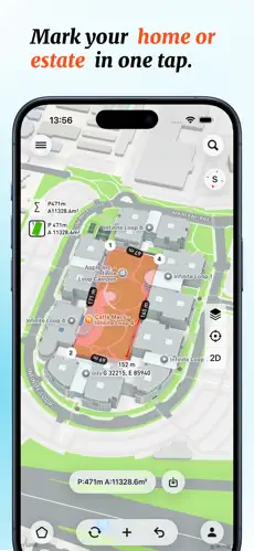 Planimeter: Area & Distance screenshot