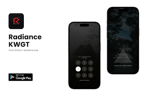 Radiance KWGT screenshot