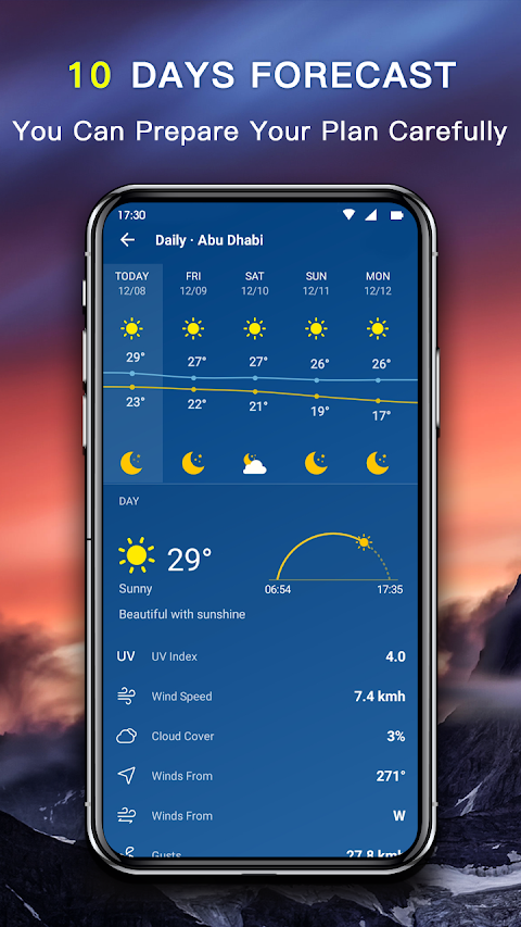 Accurate Weather App PRO screenshot