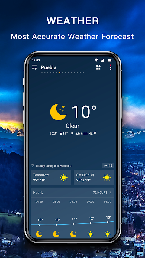 Accurate Weather App PRO screenshot