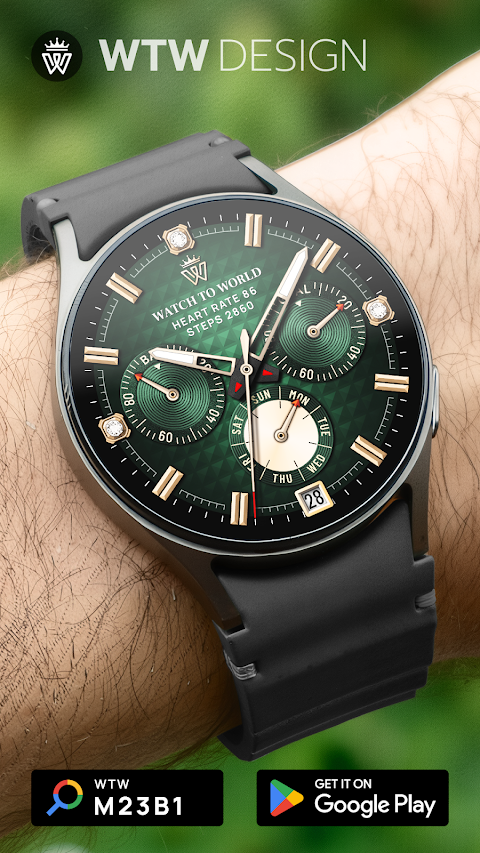 WTW M23B1 Analogue watch face screenshot