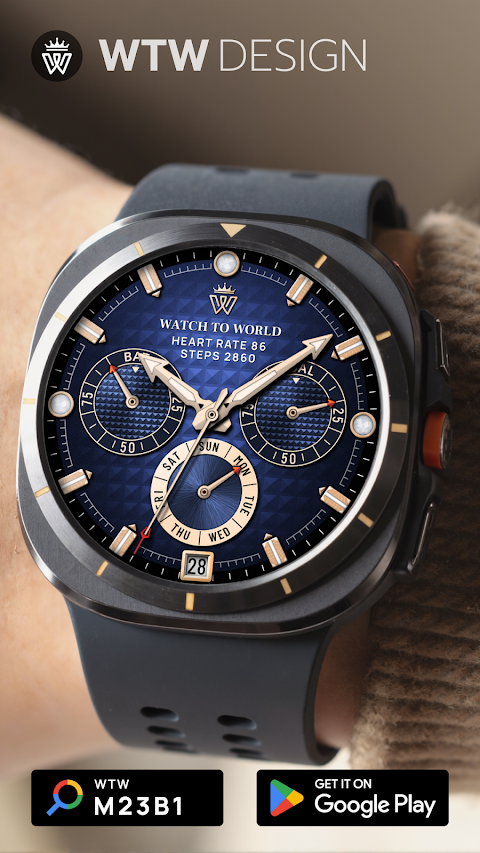 WTW M23B1 Analogue watch face screenshot