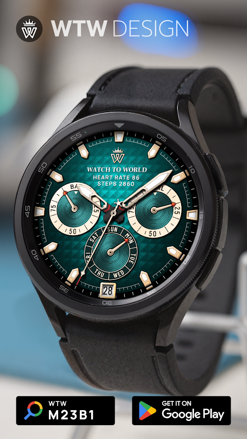 WTW M23B1 Analogue watch face screenshot