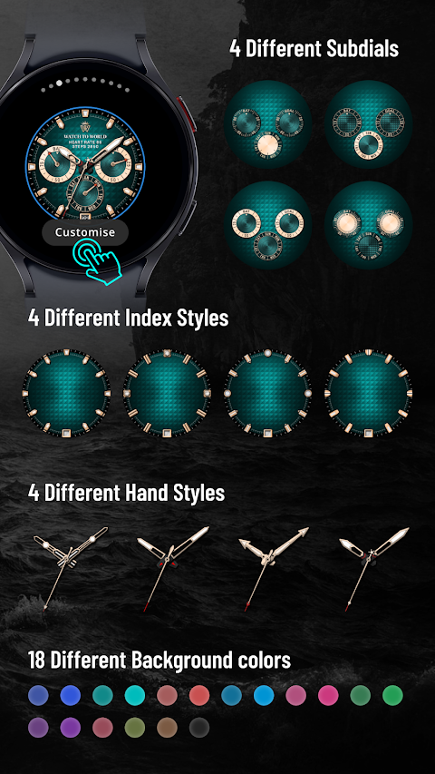 WTW M23B1 Analogue watch face screenshot