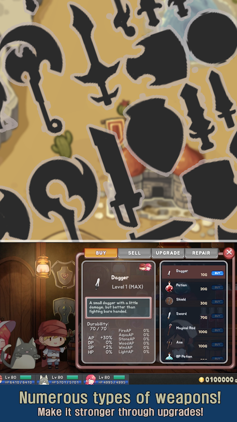 Fairy Knights -Story based RPG screenshot