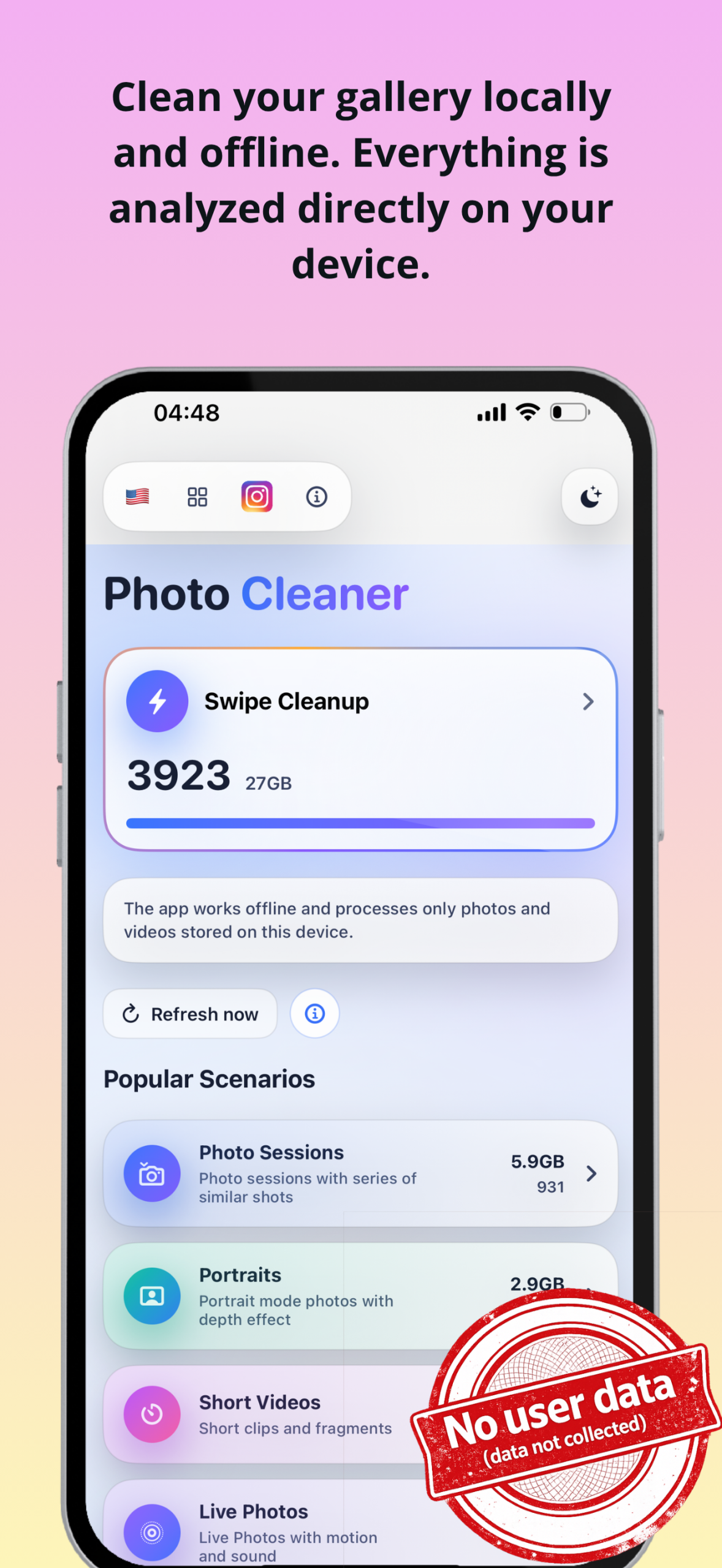 Photo Cleaner: by NS Apps screenshot