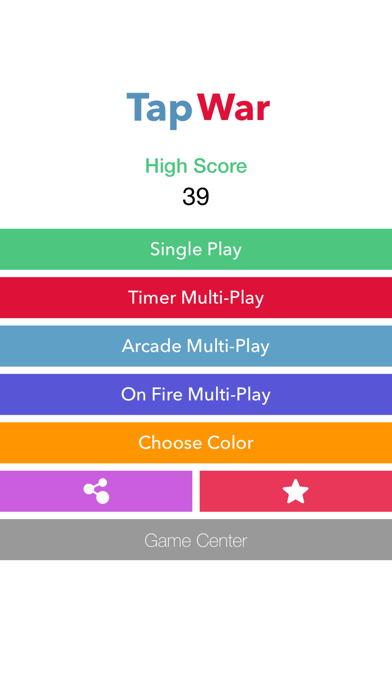 Tap War – Single & Multiplayer screenshot