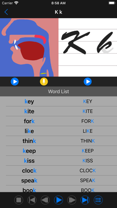 English Alphabet: Letter ABC screenshot