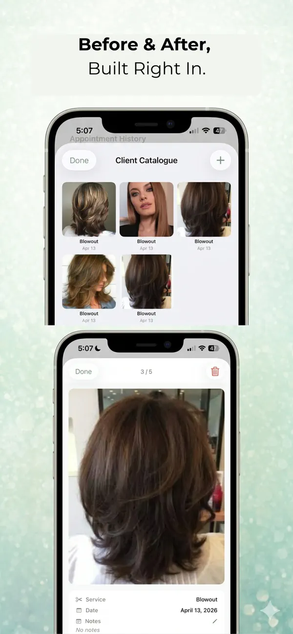 Salon & Barber Booking Manager screenshot