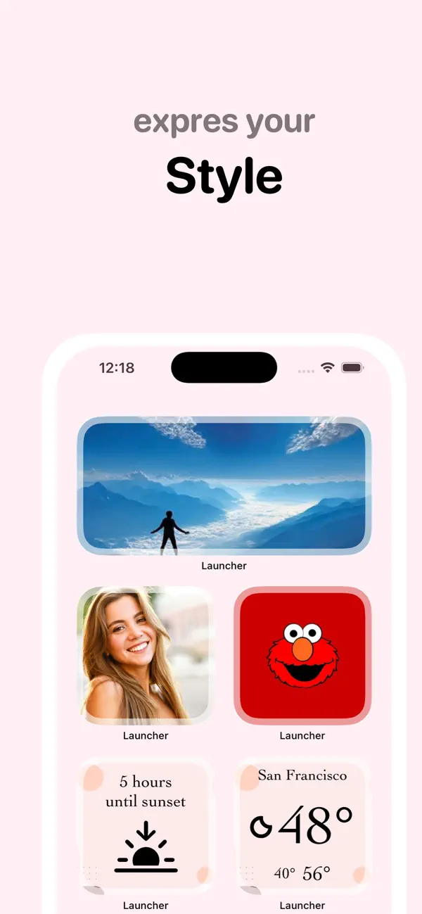 Magic Launcher Widgets Pro screenshot