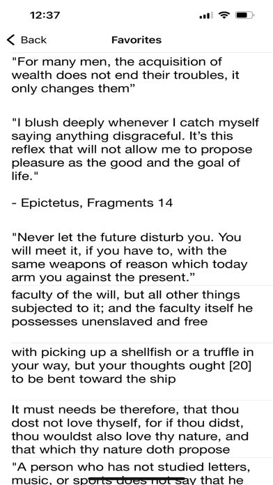 Stoic Meditations screenshot