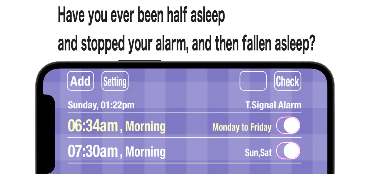 TimeSignal Alarm clock screenshot