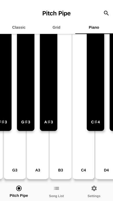 The Pitch Pipe screenshot