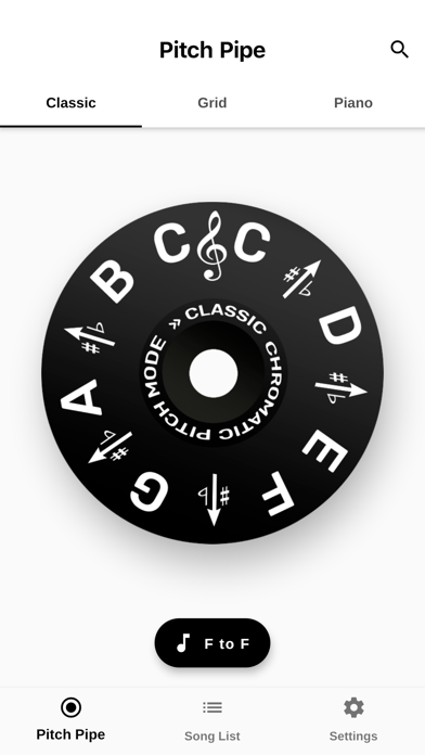 The Pitch Pipe screenshot
