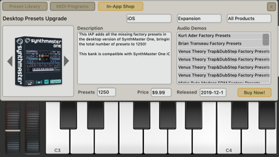 SynthMaster One screenshot