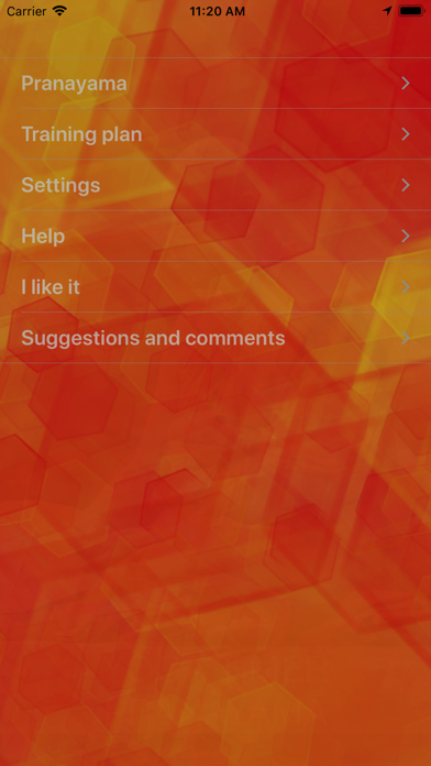 Pranayama Breathing Yoga Timer screenshot
