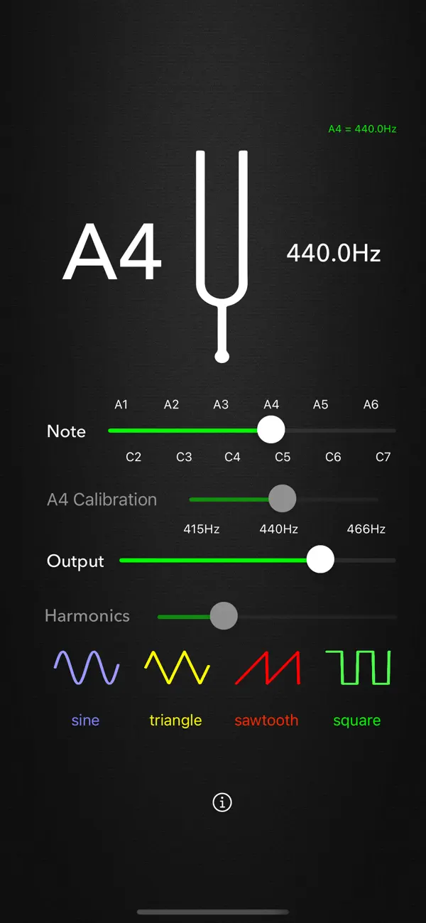 Tuning Fork Pro screenshot