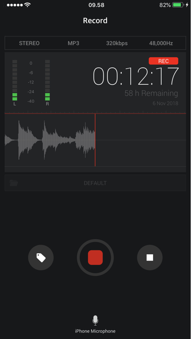 Voice Memos – SoundNote Pro screenshot