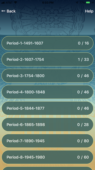 iScore5 APUSH screenshot