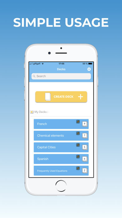 Simple Flash Card Maker screenshot