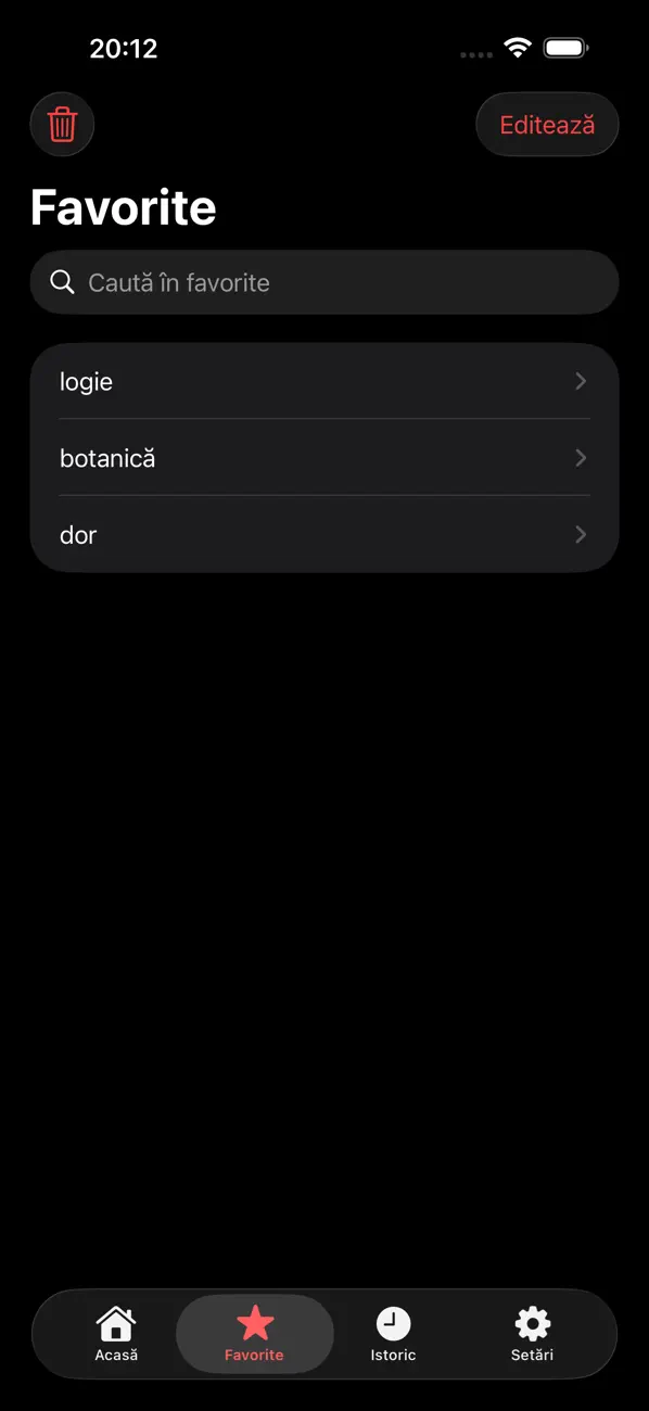 roDex – Dicționar screenshot