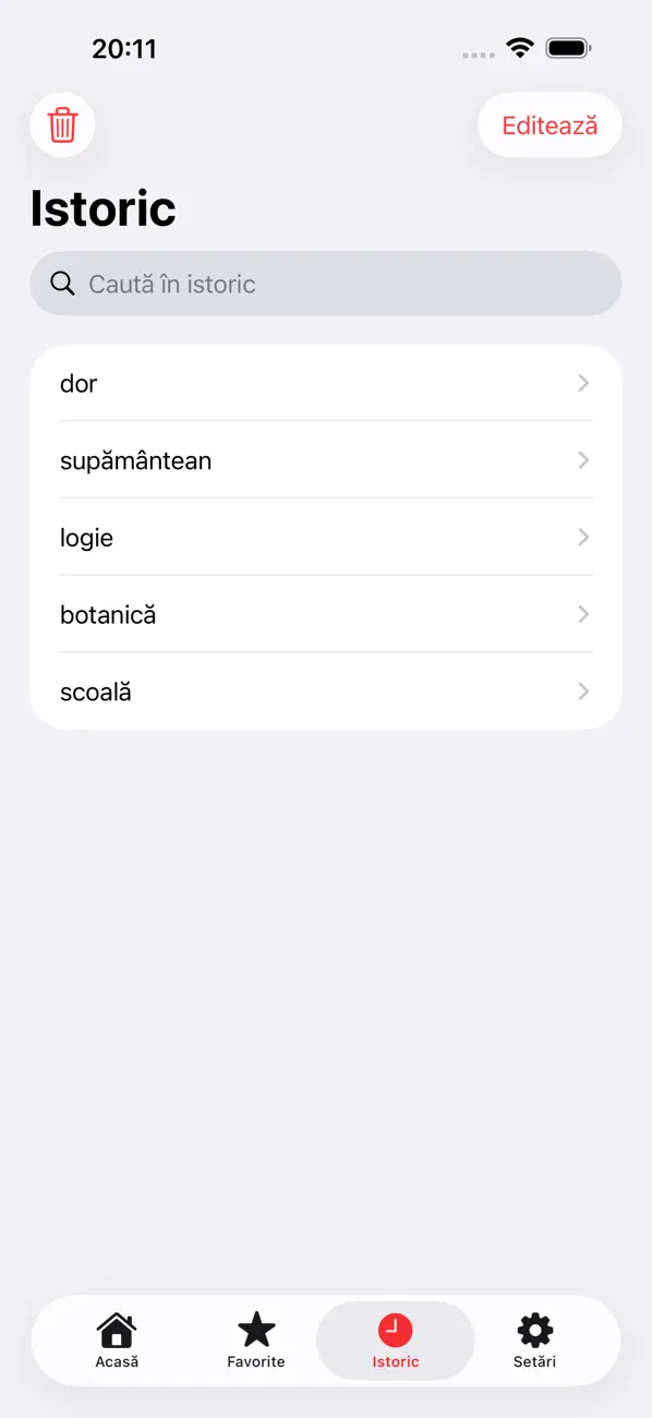roDex – Dicționar screenshot
