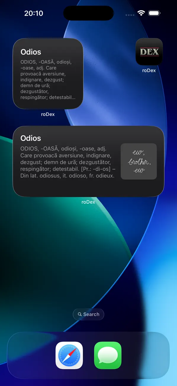 roDex – Dicționar screenshot