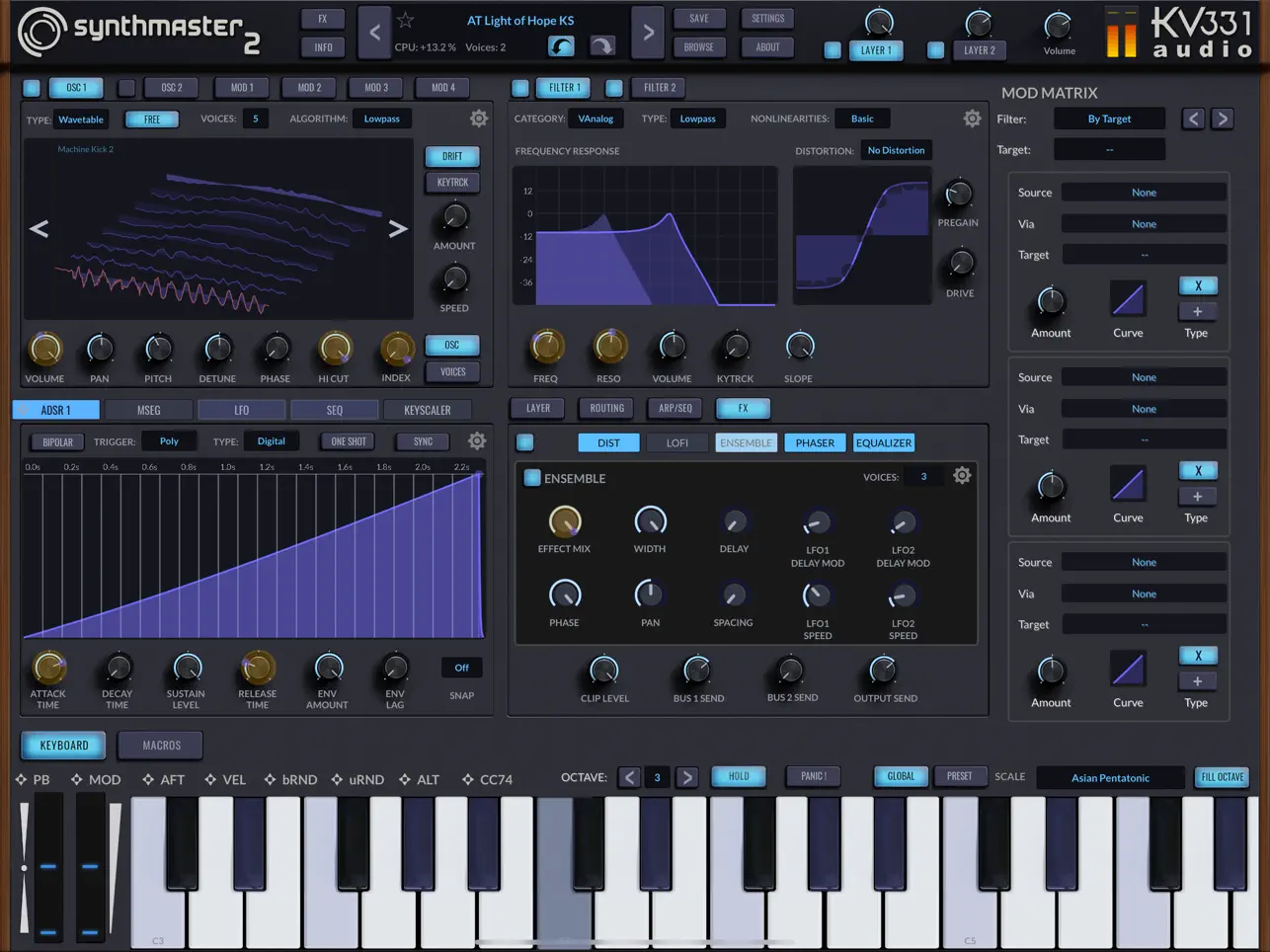 SynthMaster 2 screenshot