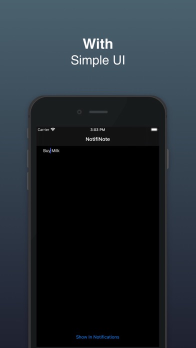 NotifiNote: Notification Notes screenshot