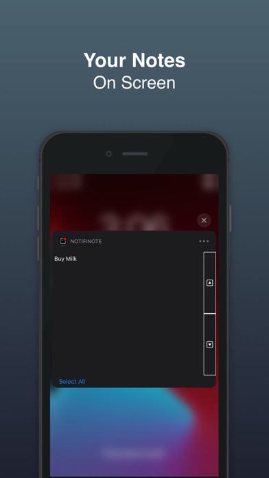 NotifiNote: Notification Notes screenshot