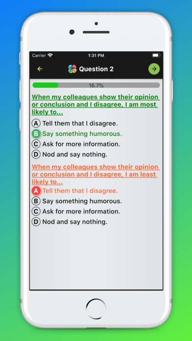 DISC Personality Test New screenshot