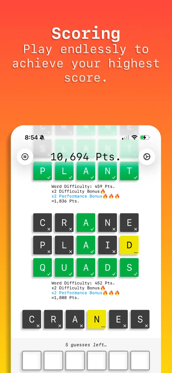 LOSER – A Word Game screenshot
