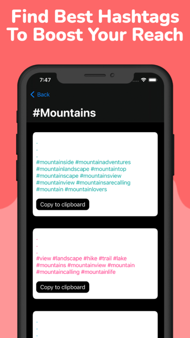 Hashtag Genius: AI Captions screenshot