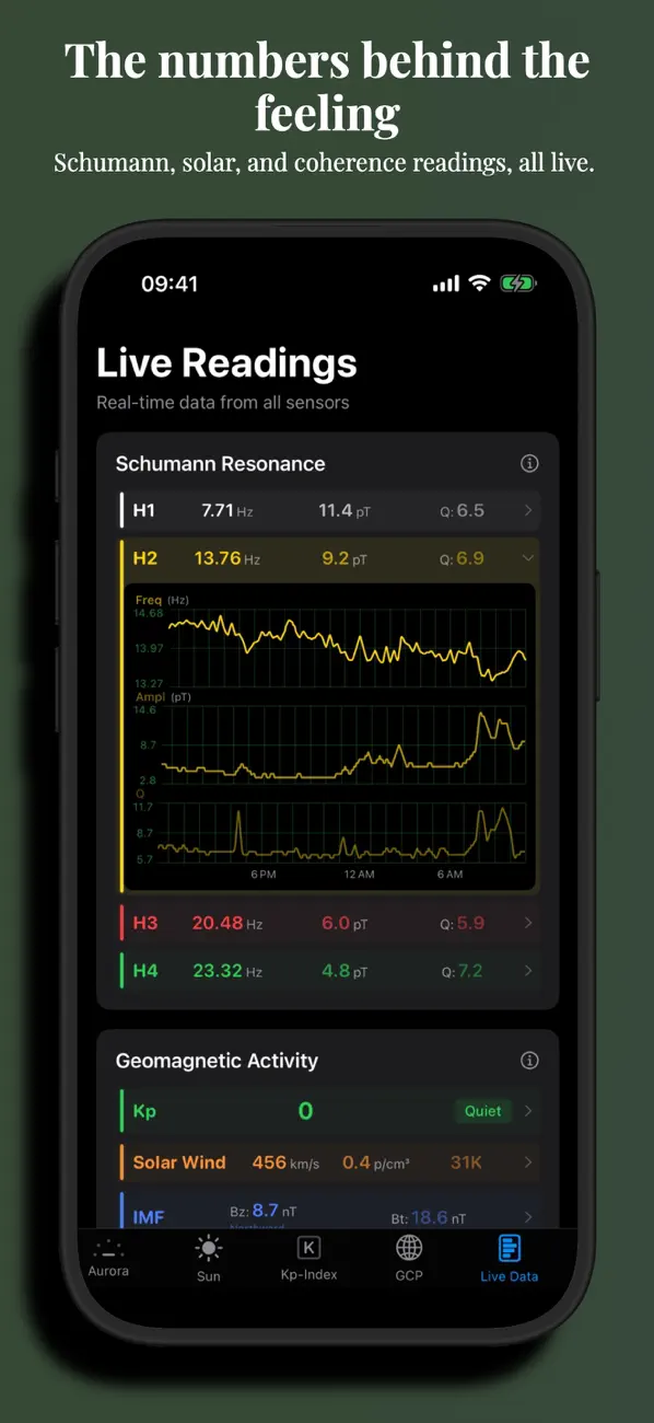 EarthBeat – Schumann Resonance screenshot