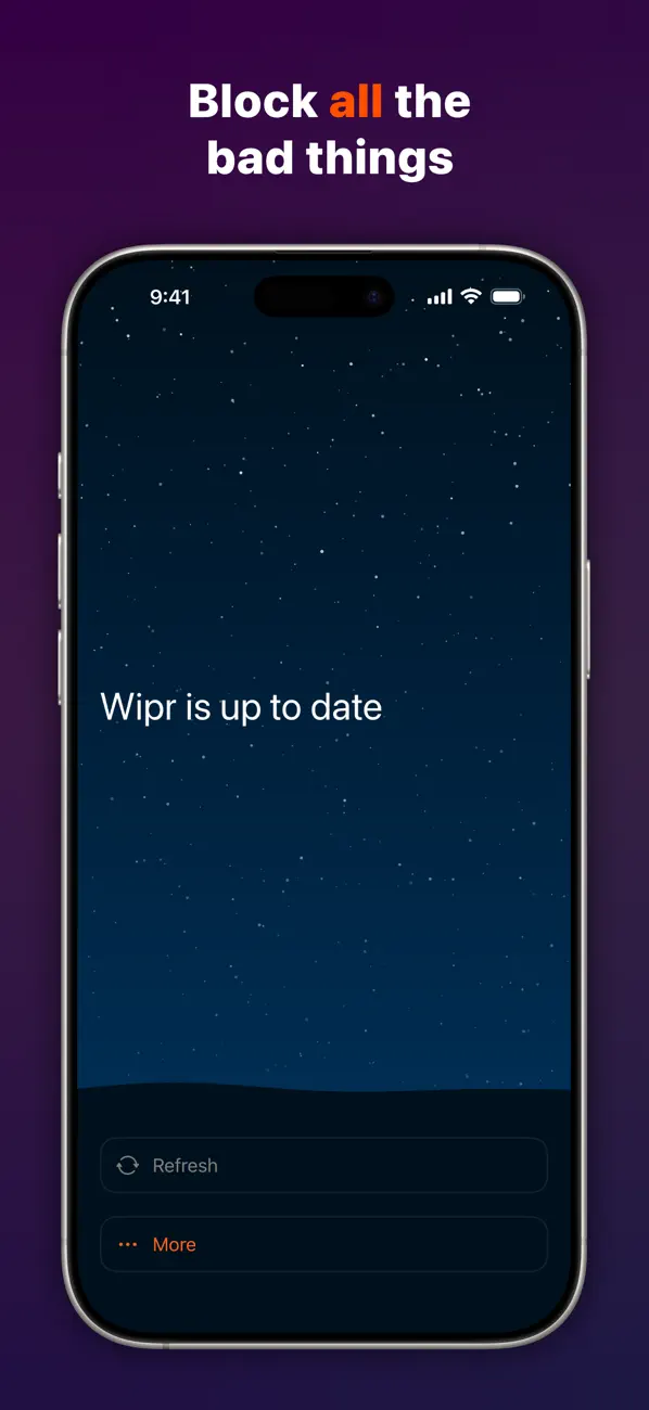 Wipr 2 screenshot