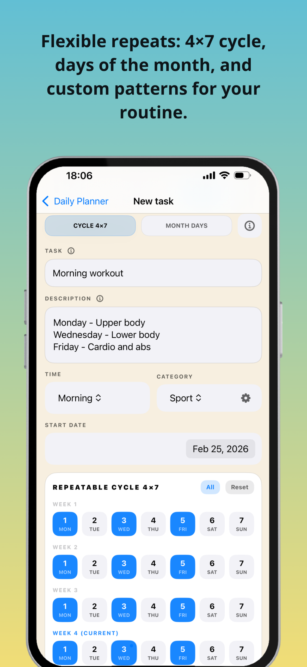 Daily Planer: No Subs Apps screenshot
