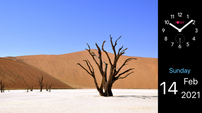 Photo Frame Calendar & Clock screenshot